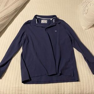Large Southern Tide mens long sleeve polo